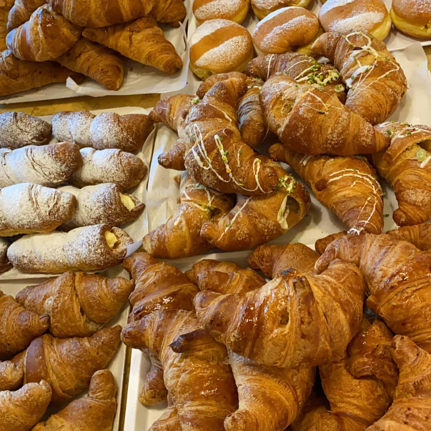 Croissant del panificio Bortoluzzi a Duna Verde (VE)